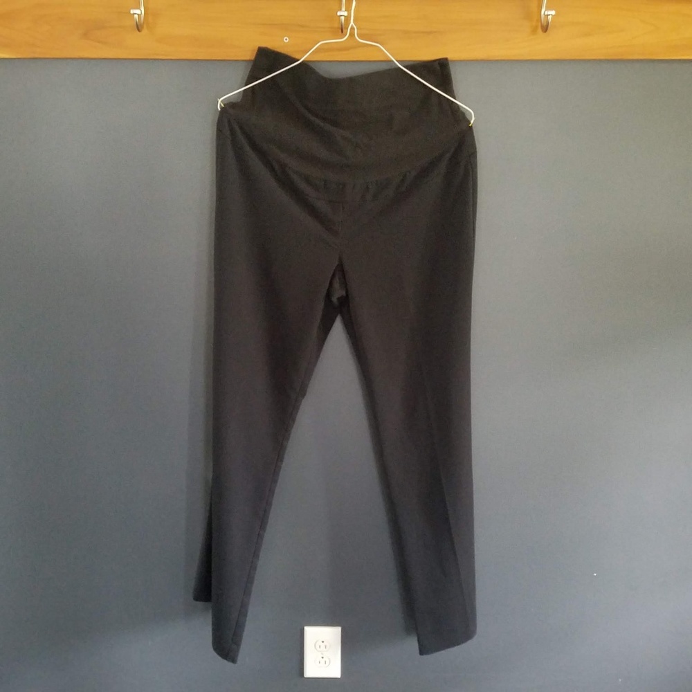Thyme | Black Maternity Dress Pants